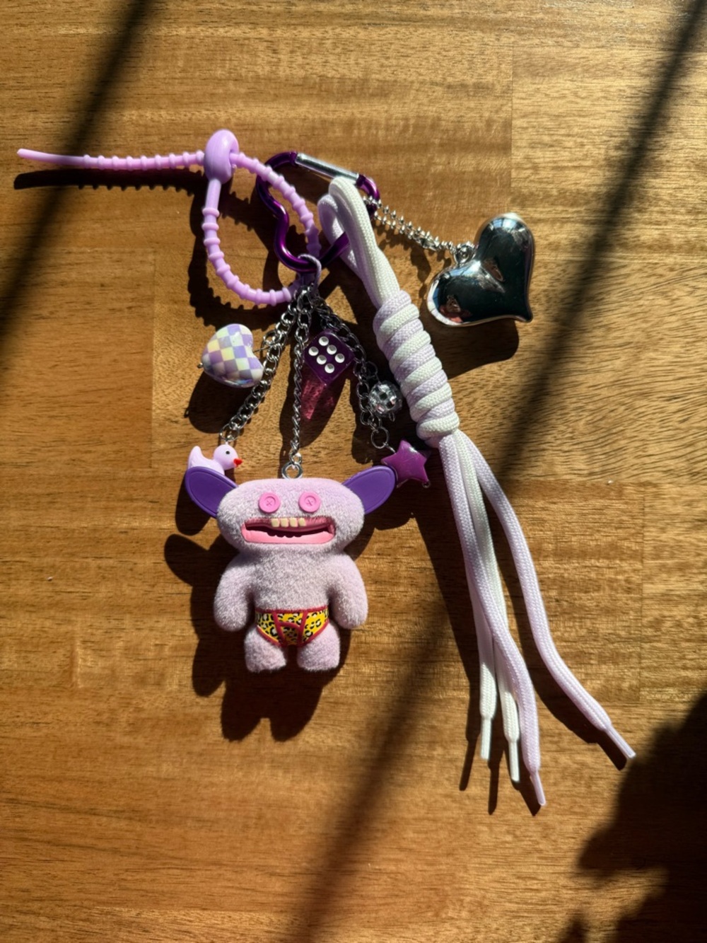 Handmade Fuggler Keychain Charm